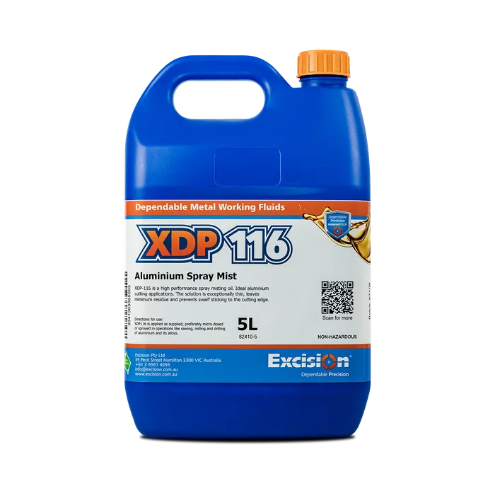 Mist Applied Coolants - Aluminium XDP116