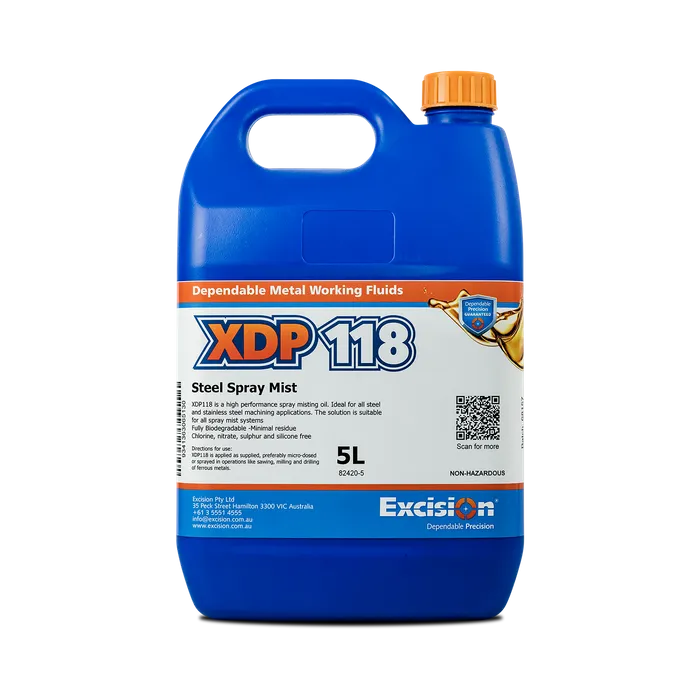 Mist Applied Coolants - Steel XDP118