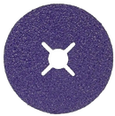 125mm x 36 Grit 3M Cubitron 3 1182C Purple Fibre Disc - Bucket of 50 with 5 Free Cutting Discs & Backing Pad
