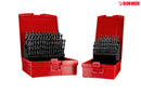 1-10mm x 0.1mm Increment x 91 Piece Premium Dormer Black HSS Metric Drill Set