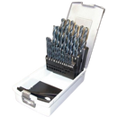 1-13mm x 25 Piece Powermax Powerline Black HSS Metric Drill Set