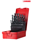 1-13mm x 25 Piece Premium Dormer Black HSS Metric Drill Set