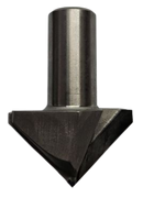 90 Degree inc x 50mm Diameter x 20mm Shank Powermax PCD Vee Groove Router Bit for cutting through 25mm thick material