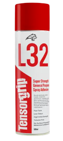 Aerosol L32 TensorGrip Hi-Strength Contact Adhesive Spray 500ml