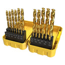 1-13mm x 25 Piece Alpha Tuffbox TIN Coated HSS Metric Drill Set
