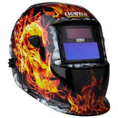 [CLEARANCE] Cigweld Weldskill Auto Darkening Welding Helmet Flaming Skull - 454335