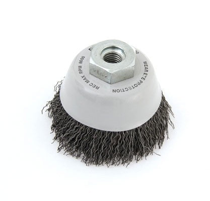Crimped Wire Cup Brush - Steel