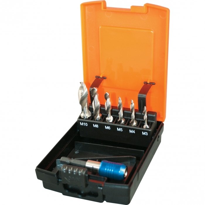 Tap Bit Box M10 x 1.5 HSS Metric Coarse Combination Drill & Tap
