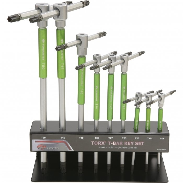 Hex Key Set - T Bar