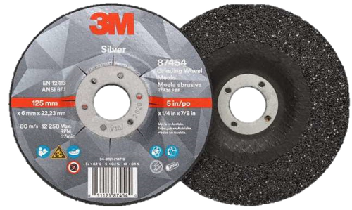 230 x 7 x 22.2 Fast Grind 3M Silver Series Ceramic Grinding Wheel
