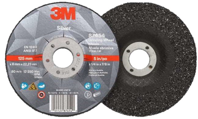 3M Silver Fast Grinding Wheels