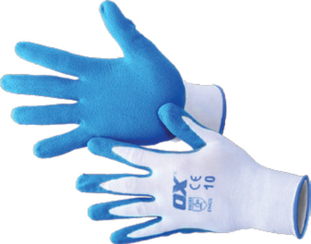 Nitrile Gloves - Polyesther Lined